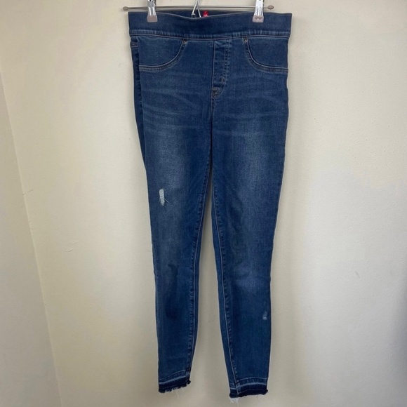 Spanx Distressed Skinny Jeans - Picture 3 of 11